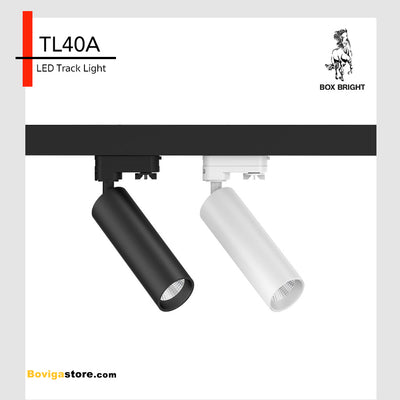 10W รุ่น TL40A โคมไฟ แทรคไลท์ | LED TRACK LIGHT ปรับมุมองศาของโคมได้
