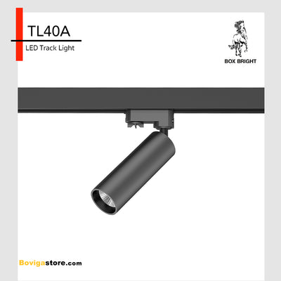 10W รุ่น TL40A โคมไฟ แทรคไลท์ | LED TRACK LIGHT ปรับมุมองศาของโคมได้
