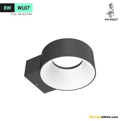 8W LED Wall Light รุ่น WL07 โคมไฟ LED ติดผนัง