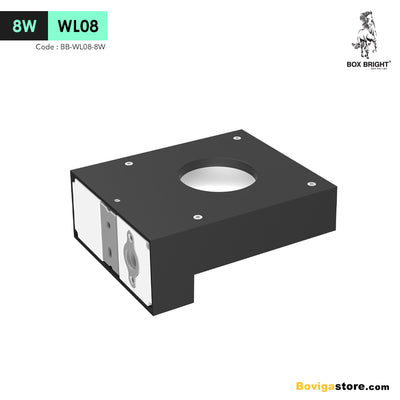 8W LED Wall Light รุ่น WL08 โคมไฟ LED ติดผนัง