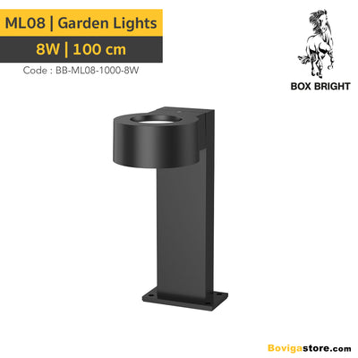 8W รุ่น ML08 ไฟทางเดิน ( Garden Light ) โคมไฟสนาม ติดตั้งบนทางเดิน ความสูง 100 ซม.